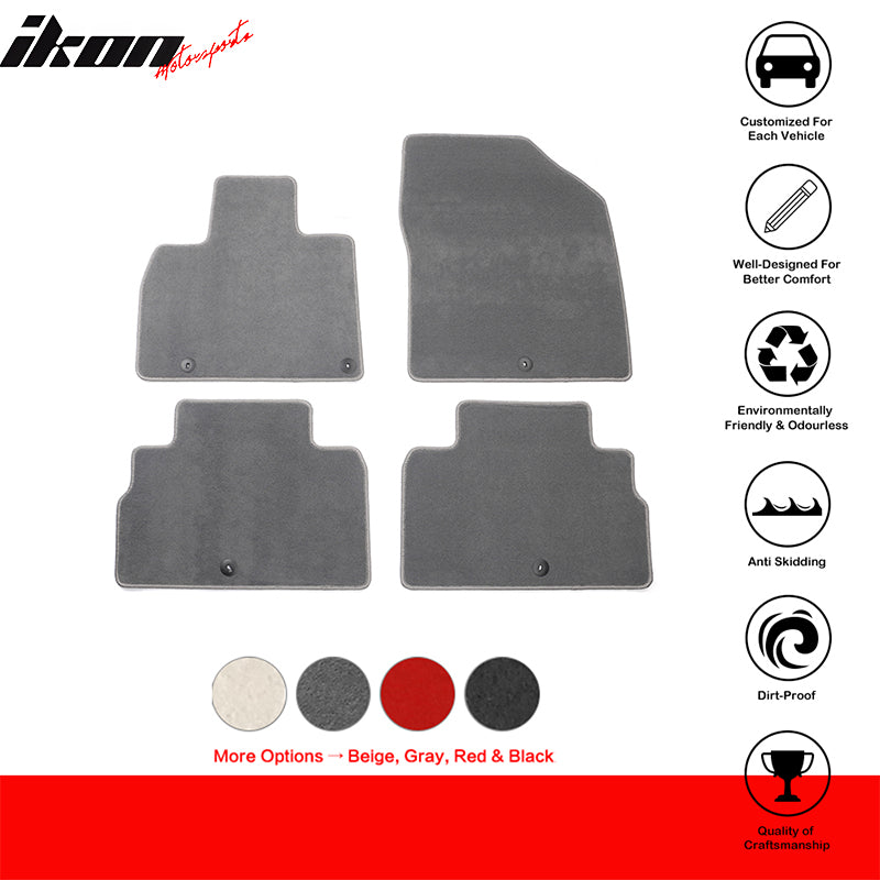 2020-2024 Kia Telluride OE Front Rear Floor Mats Carpets Nylon