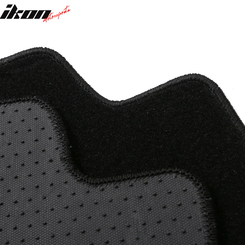 Car Floor Mat for 2022-24 BMW 2 Series OE Black 3 Color Stripes Nylon