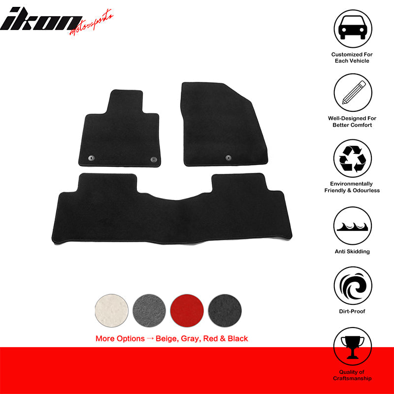 2021-2025 Kia Sorento OE Front Rear Floor Mats Carpets Nylon