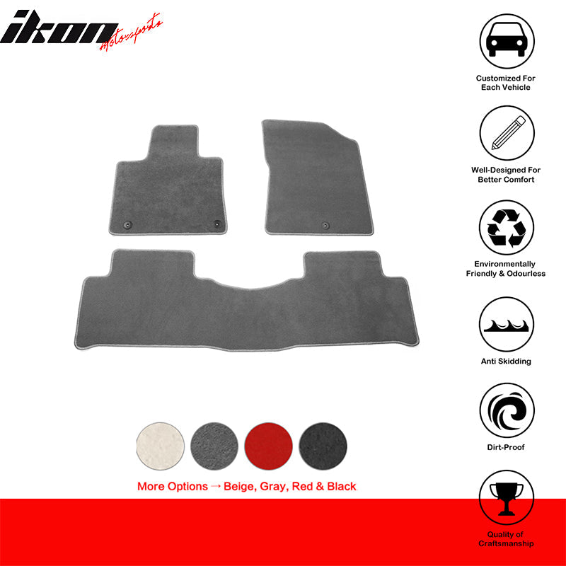 2021-2025 Kia Sorento OE Front Rear Floor Mats Carpets Nylon