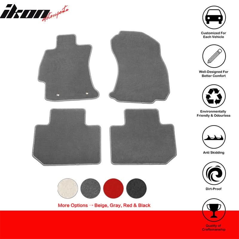 2014-2018 Subaru Forester OE Front Rear Floor Mat Carpet Nylon