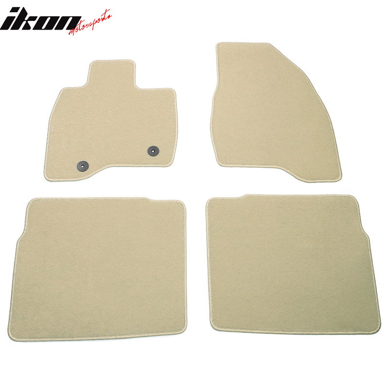 2015-2019 Ford Explorer 4PCS Front Rear Floor Mats Carpet Nylon