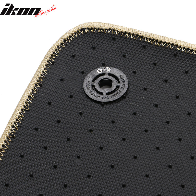 2018-2023 Volkswagen Atlas 4PCS Front Rear Car Floor Mats Carpet Nylon