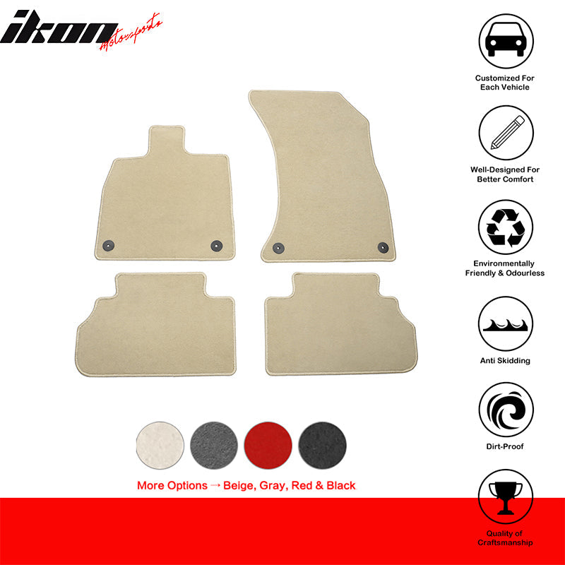 2018-2023 Audi Q5 4PCS Front Rear Car Floor Mats Carpet Nylon