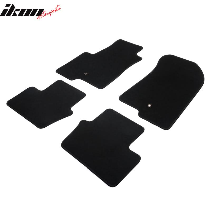 Car Floor Mat for 2007-2016 Jeep Compass/Patriot Black Nylon Liner
