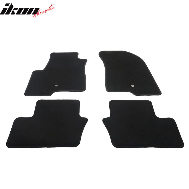 Car Floor Mat for 2007-2016 Jeep Compass/Patriot Black Nylon Liner