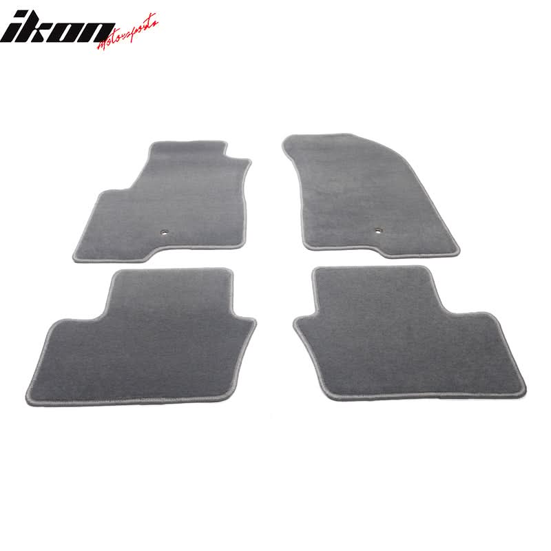 Car Floor Mat for 2007-2016 Jeep Compass/Patriot Gray Nylon Liner