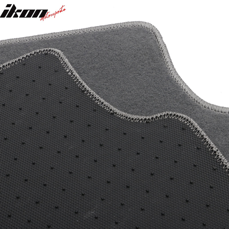 Car Floor Mat for 2015-2023 Volkswagen GTI Gray Nylon Front Rear 4PC