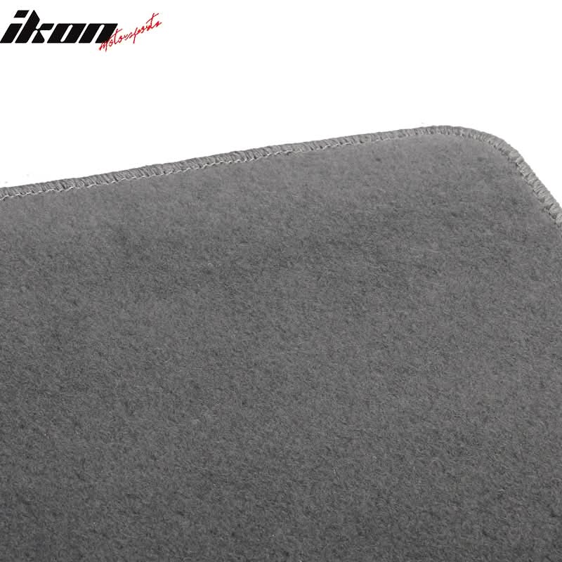 Car Floor Mat for 2015-2023 Volkswagen GTI Gray Nylon Front Rear 4PC