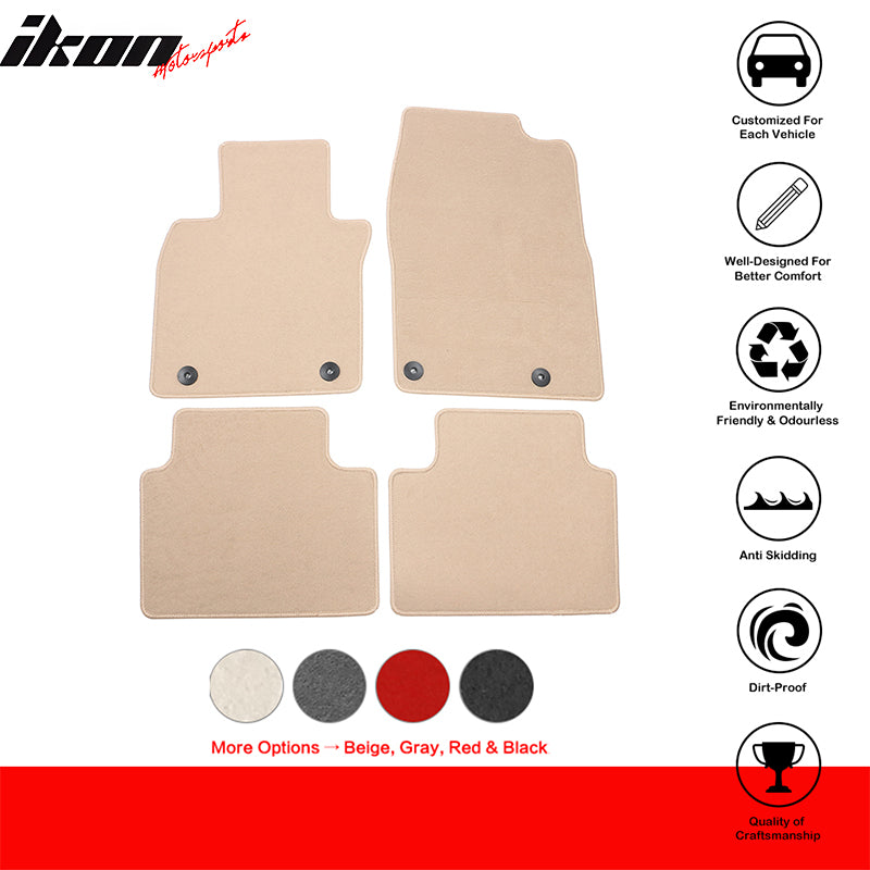 2020-2024 Mazda CX-30 Nylon Floor Mats Carpet Liners 4PCS Set