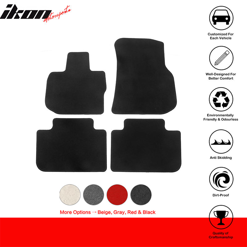 2018-2024 BMW G01 X3 G02 X4 Floor Mats Nylon Front Rear Row Carpet 4PC