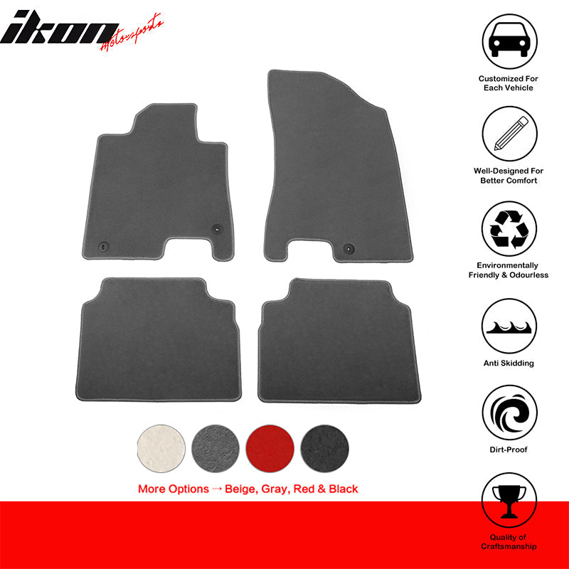 2020-2025 Hyundai Sonata & 2021-2025 Kia K5 OE Floor Mats Nylon