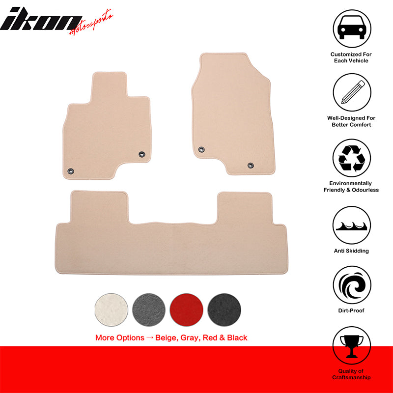 2019-2024Â Acura RDX 4DR OE Front Rear Floor Mat Carpet Nylon