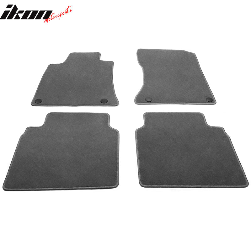 2019-2024Â Nissan Altima 4DR OE Gray Front Rear Floor Mat Carpet Nylon