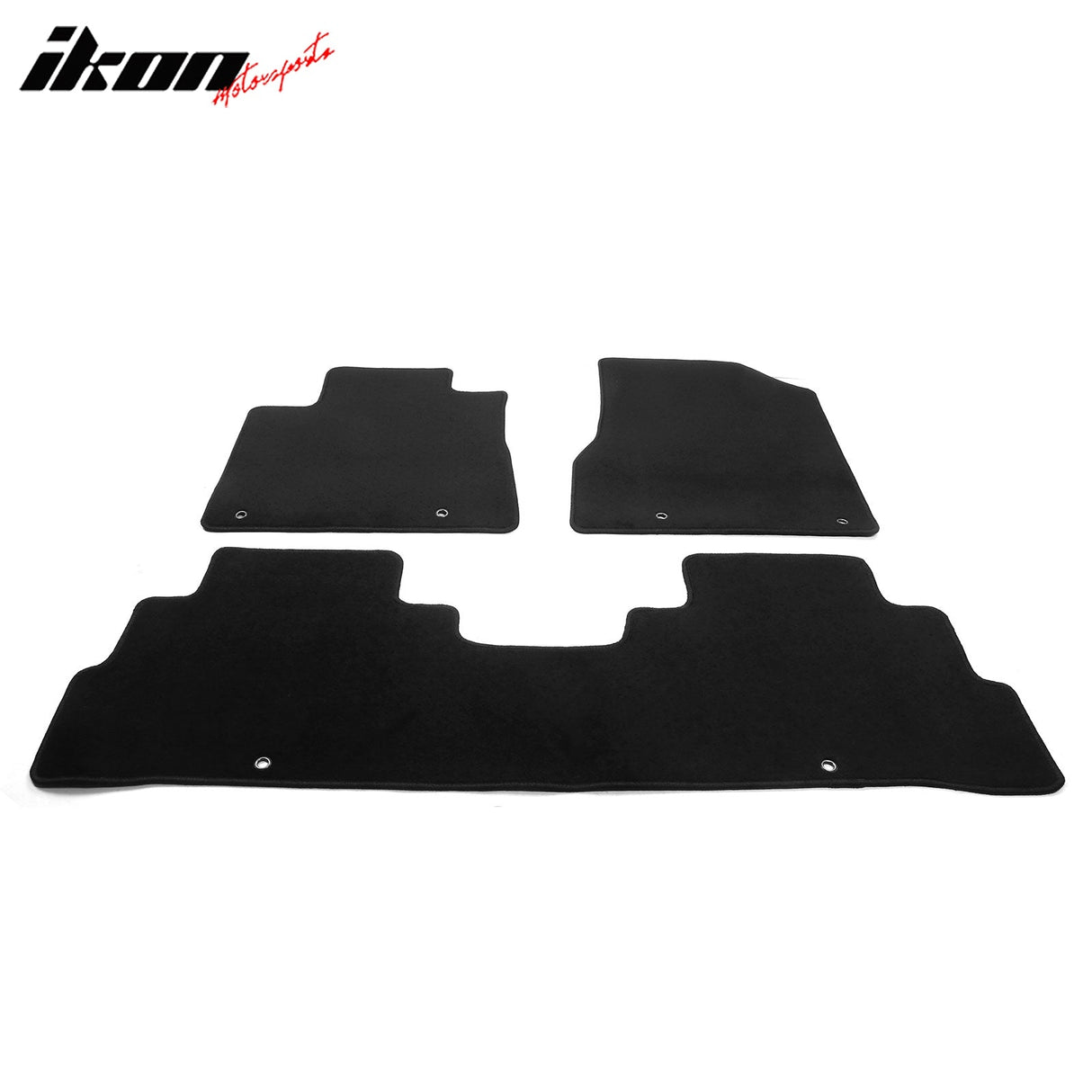 2015-2024 Nissan Murano 4DR OE Black Front Rear Floor Mat Carpet Nylon