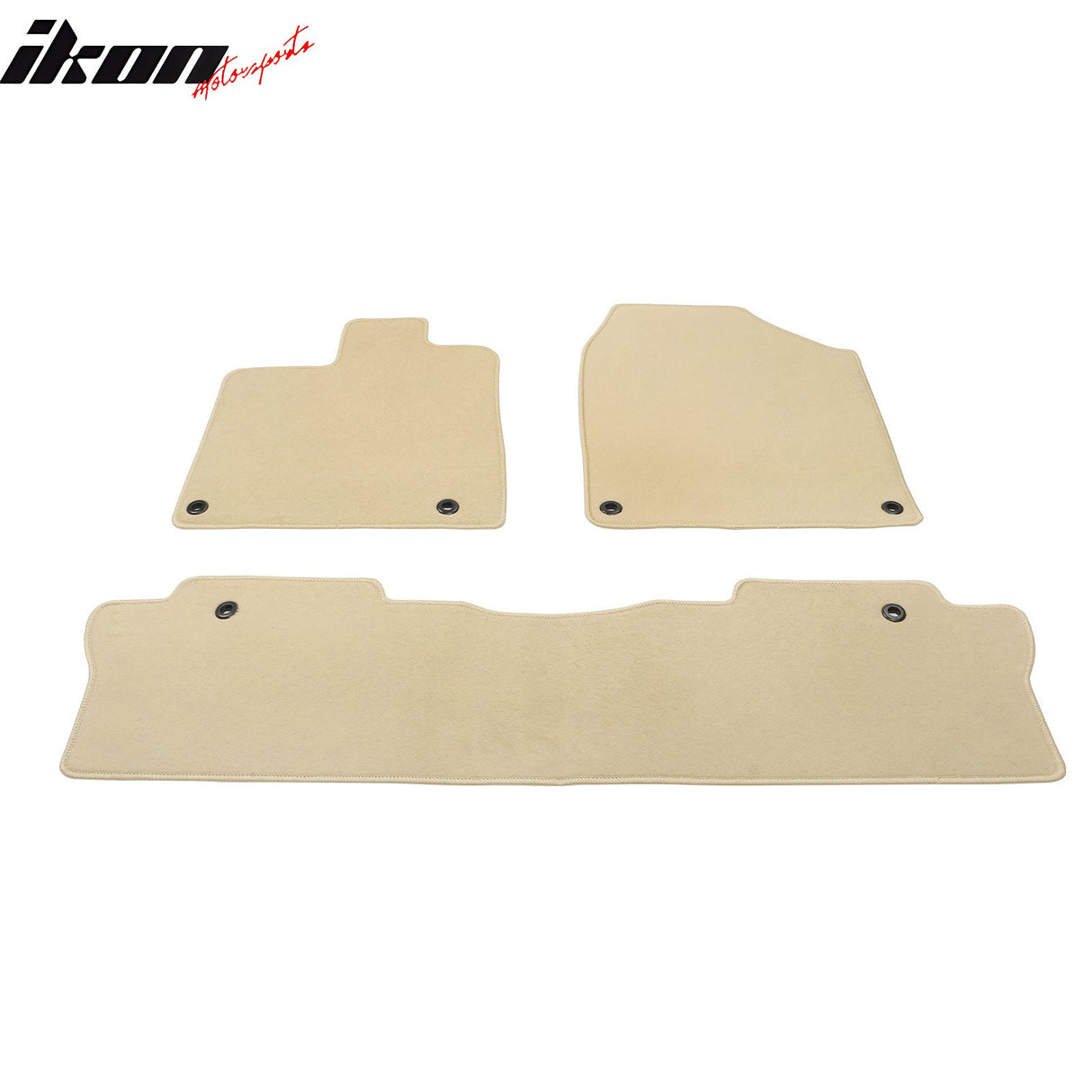 2017-2024 Honda Ridgeline OE Beige Front Rear Floor Mat Carpet Nylon