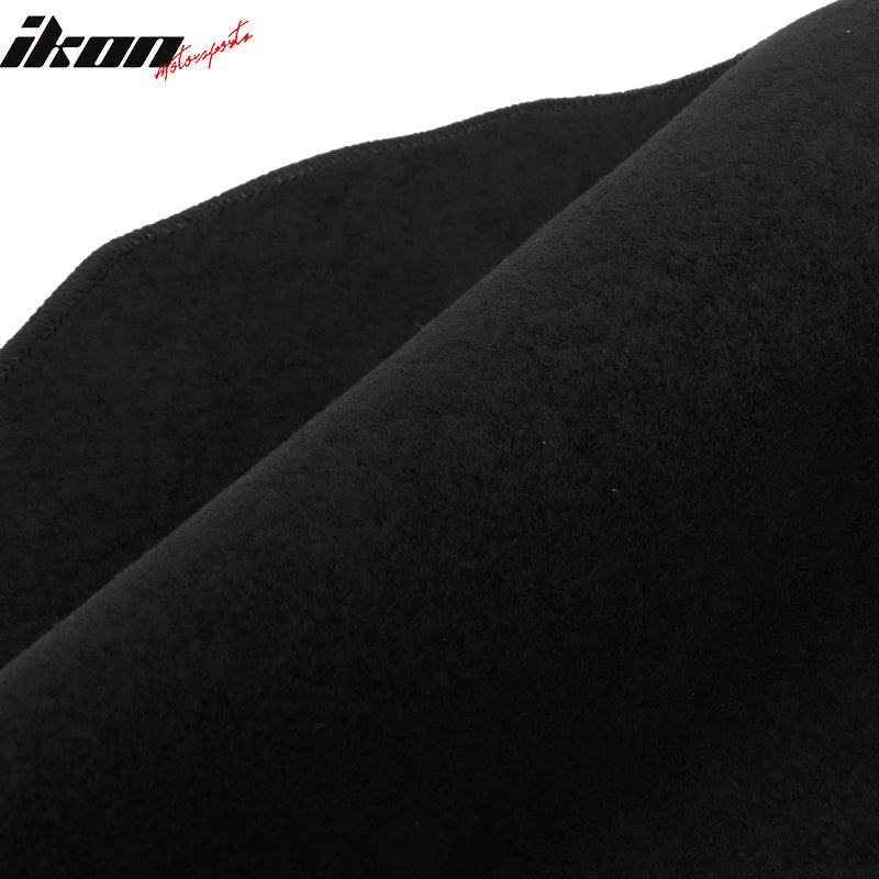2023-2024 Toyota bZ4X & Subaru Solterra 4PCS Black Floor Mats Nylon