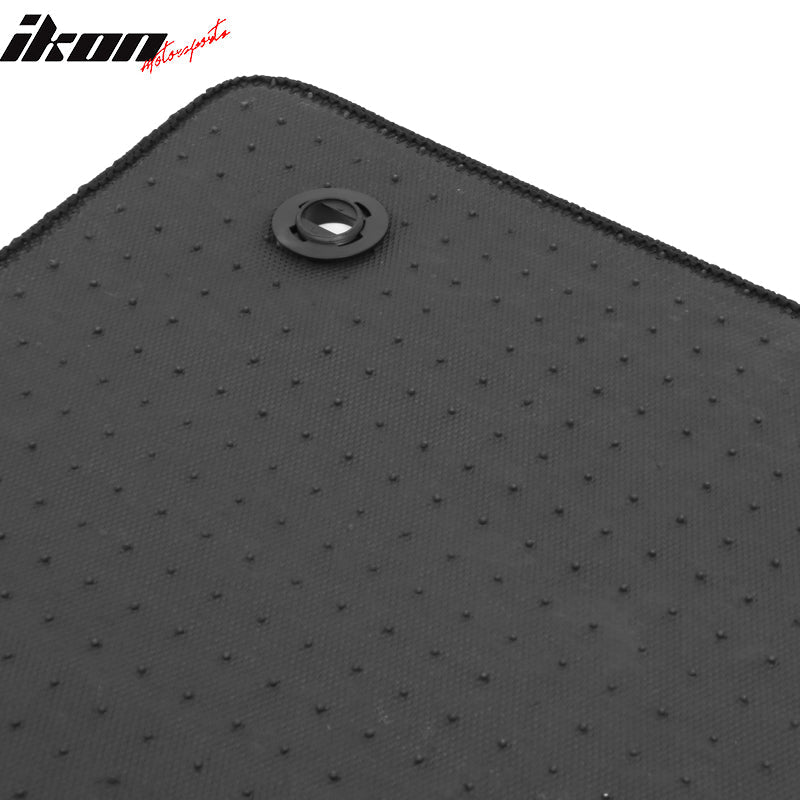2023-2024 Toyota bZ4X & Subaru Solterra 4PCS Black Floor Mats Nylon