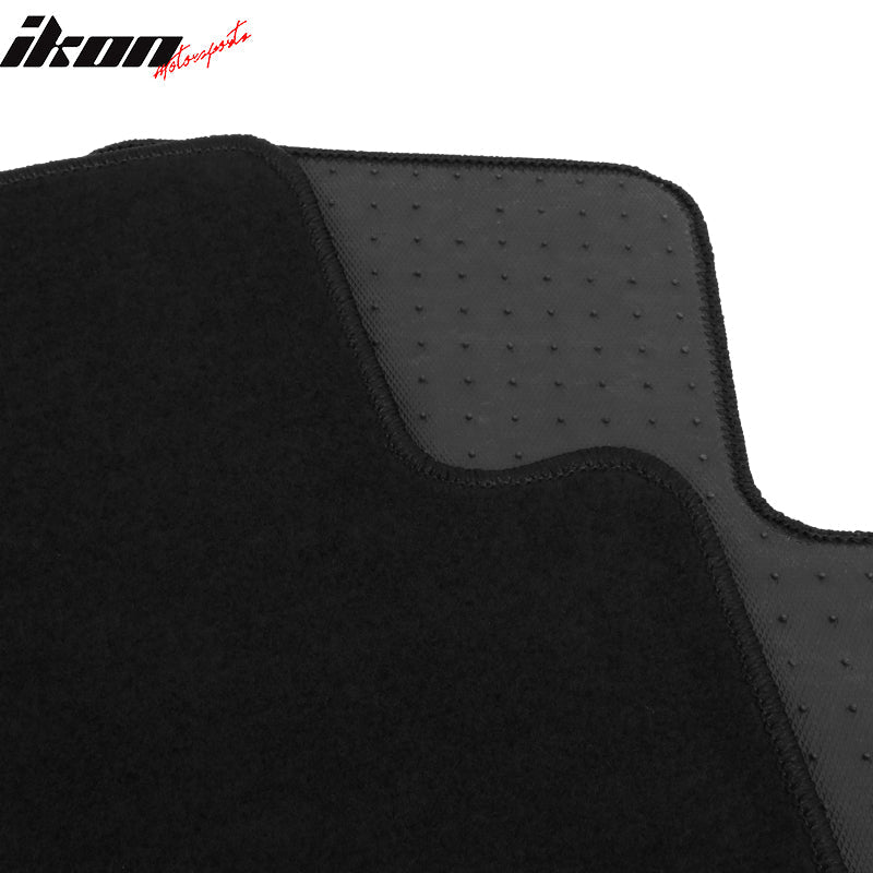 2017-2023 Maserati Levante 4PCS Black Front Floor Mats Carpets Nylon