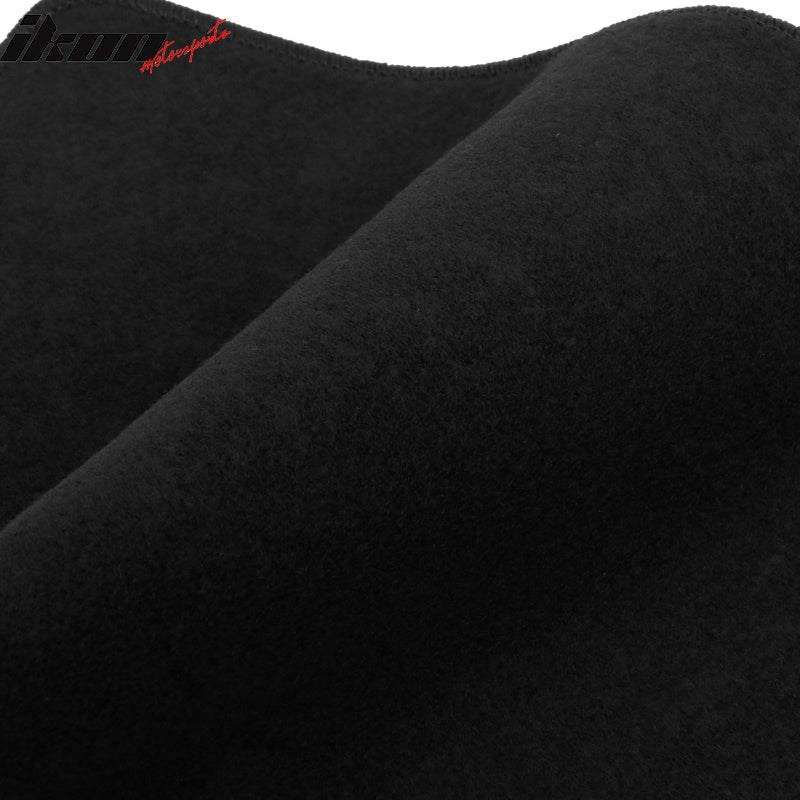 2017-2023 Maserati Levante 4PCS Black Front Floor Mats Carpets Nylon