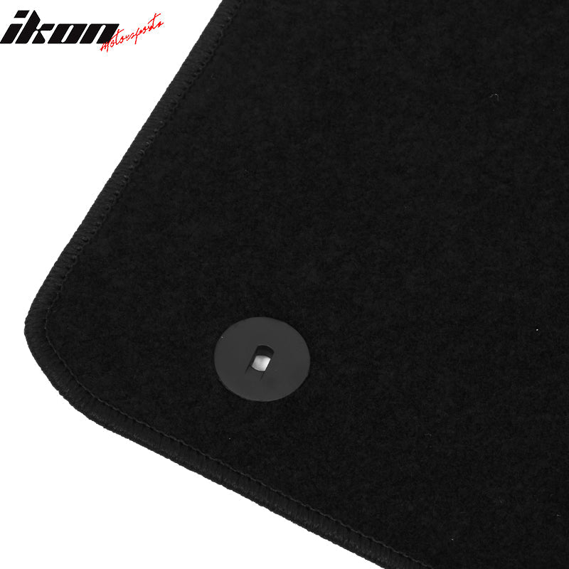 2023-2024 Hyundai Ioniq 6 3PCS Black Front Floor Mats Carpets Nylon
