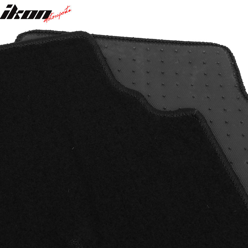 2023-2024 Toyota Prius Prime 4PCS Black Front Floor Mats Carpets Nylon