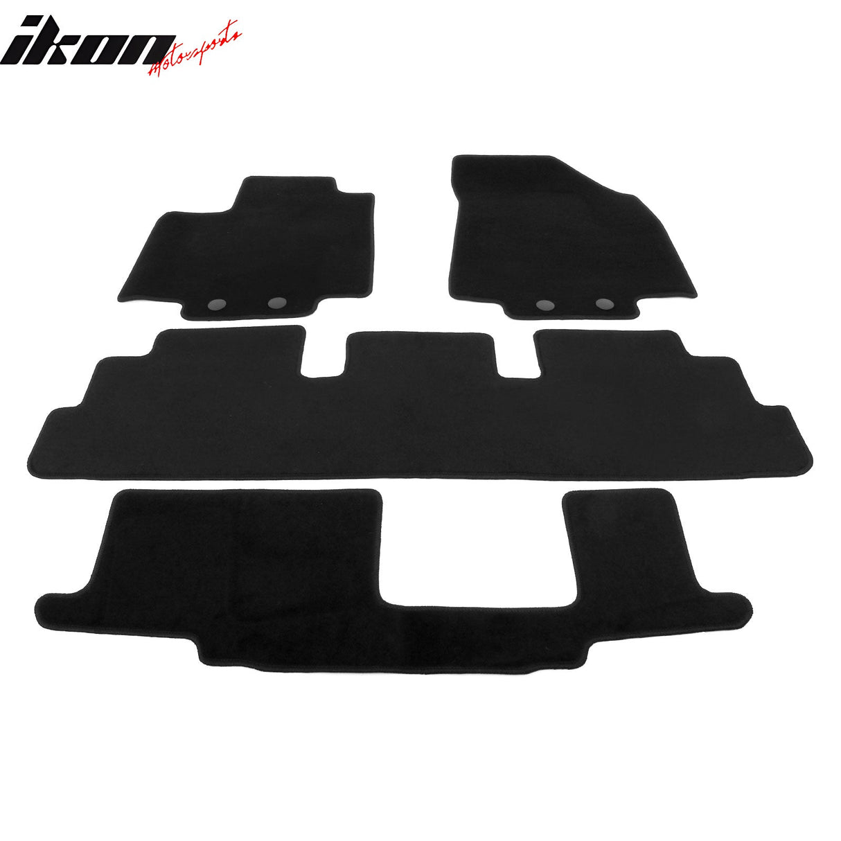 2022-2025 Infiniti QX60 Nissan Pathfinder Front Rear Floor Mats Nylon