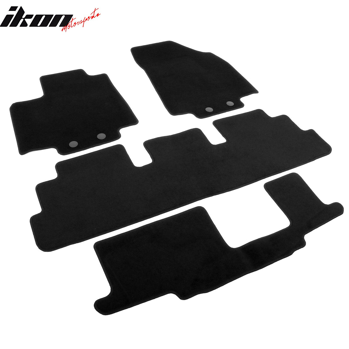 2022-2025 Infiniti QX60 Nissan Pathfinder Front Rear Floor Mats Nylon