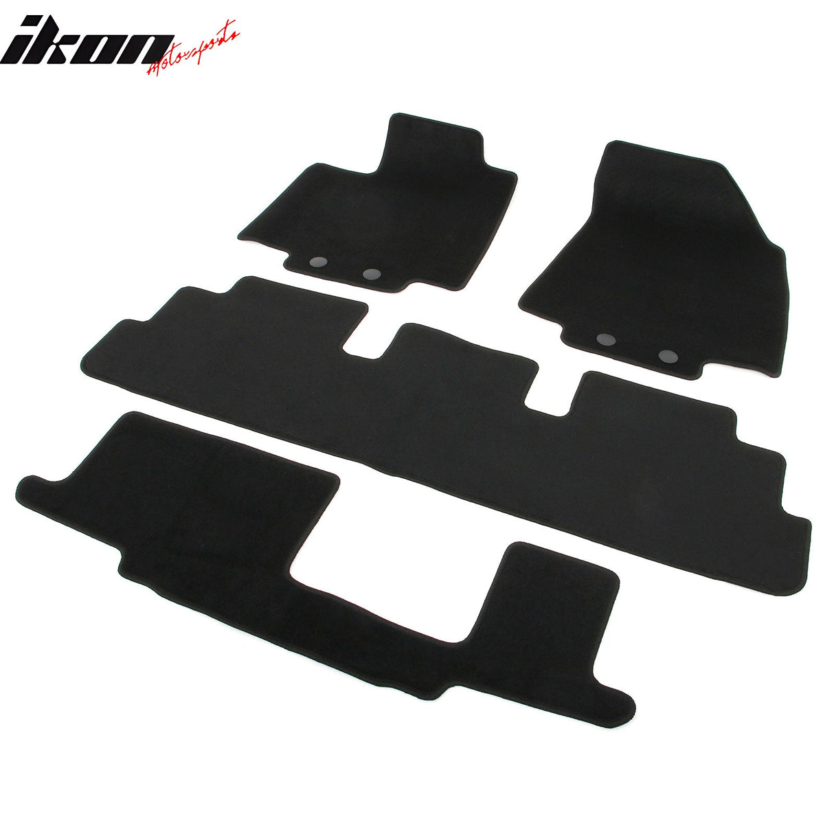 2022-2025 Infiniti QX60 Nissan Pathfinder Front Rear Floor Mats Nylon