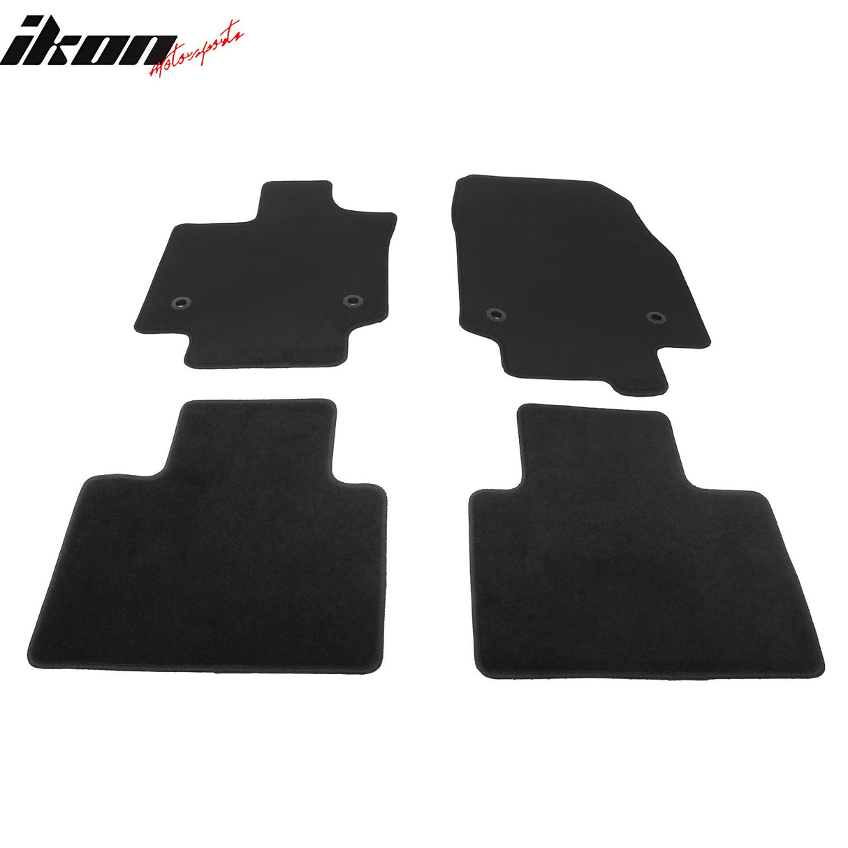 2023-2025 Lexus RX350 RX350h RX450h+ RX500h Black Floor Mats Nylon