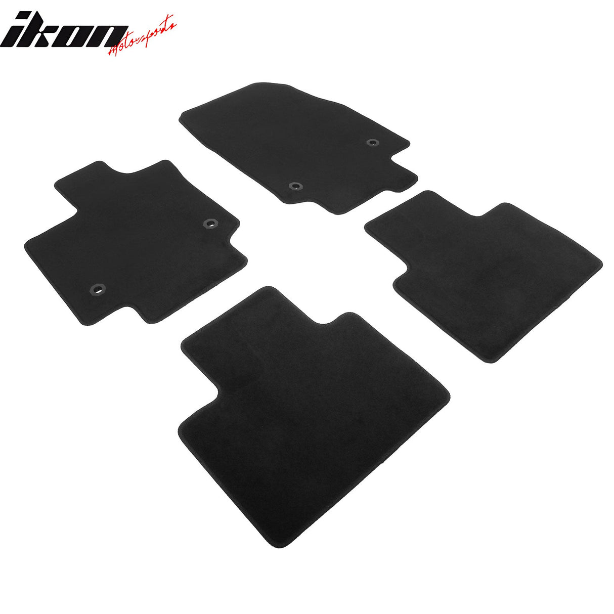 2023-2025 Lexus RX350 RX350h RX450h+ RX500h Black Floor Mats Nylon