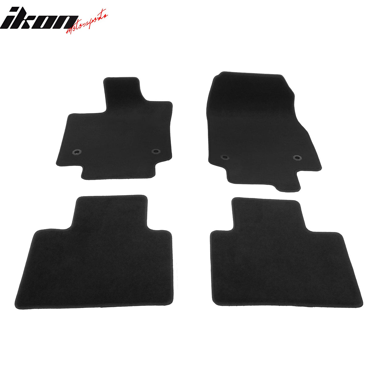 2023-2025 Lexus RX350 RX350h RX450h+ RX500h Black Floor Mats Nylon