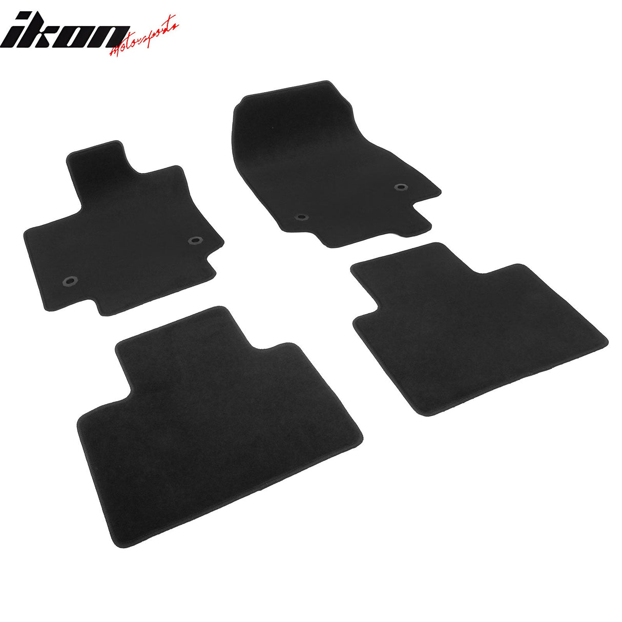 2023-2025 Lexus RX350 RX350h RX450h+ RX500h Black Floor Mats Nylon