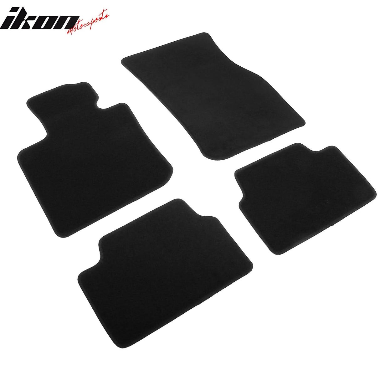 2015-2024 Mini Cooper F55 Hardtop / Hatchback Black Floor Mats Nylon