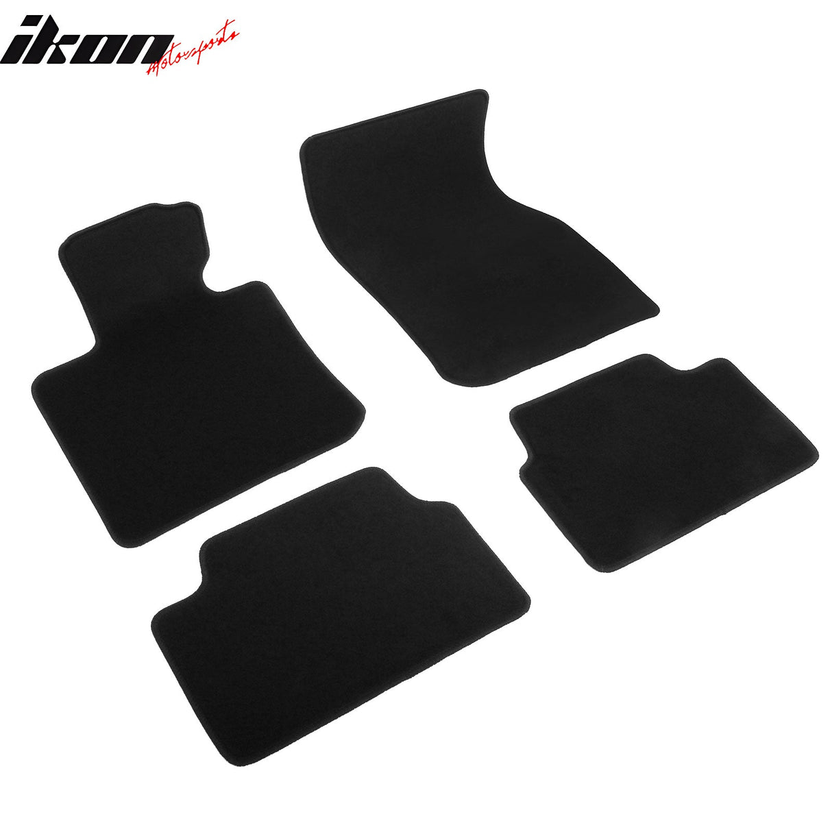 2015-2024 Mini Cooper F55 Hardtop / Hatchback Black Floor Mats Nylon