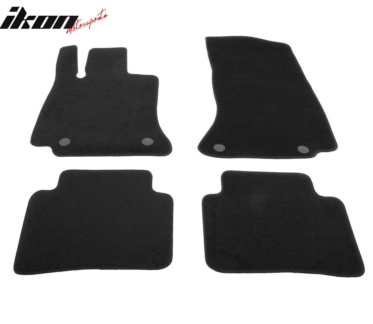 2022-2025 Mercedes-Benz C-Class W206 Sedan Black Floor Mats Nylon
