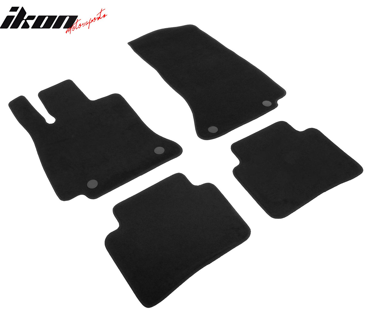 2022-2025 Mercedes-Benz C-Class W206 Sedan Black Floor Mats Nylon