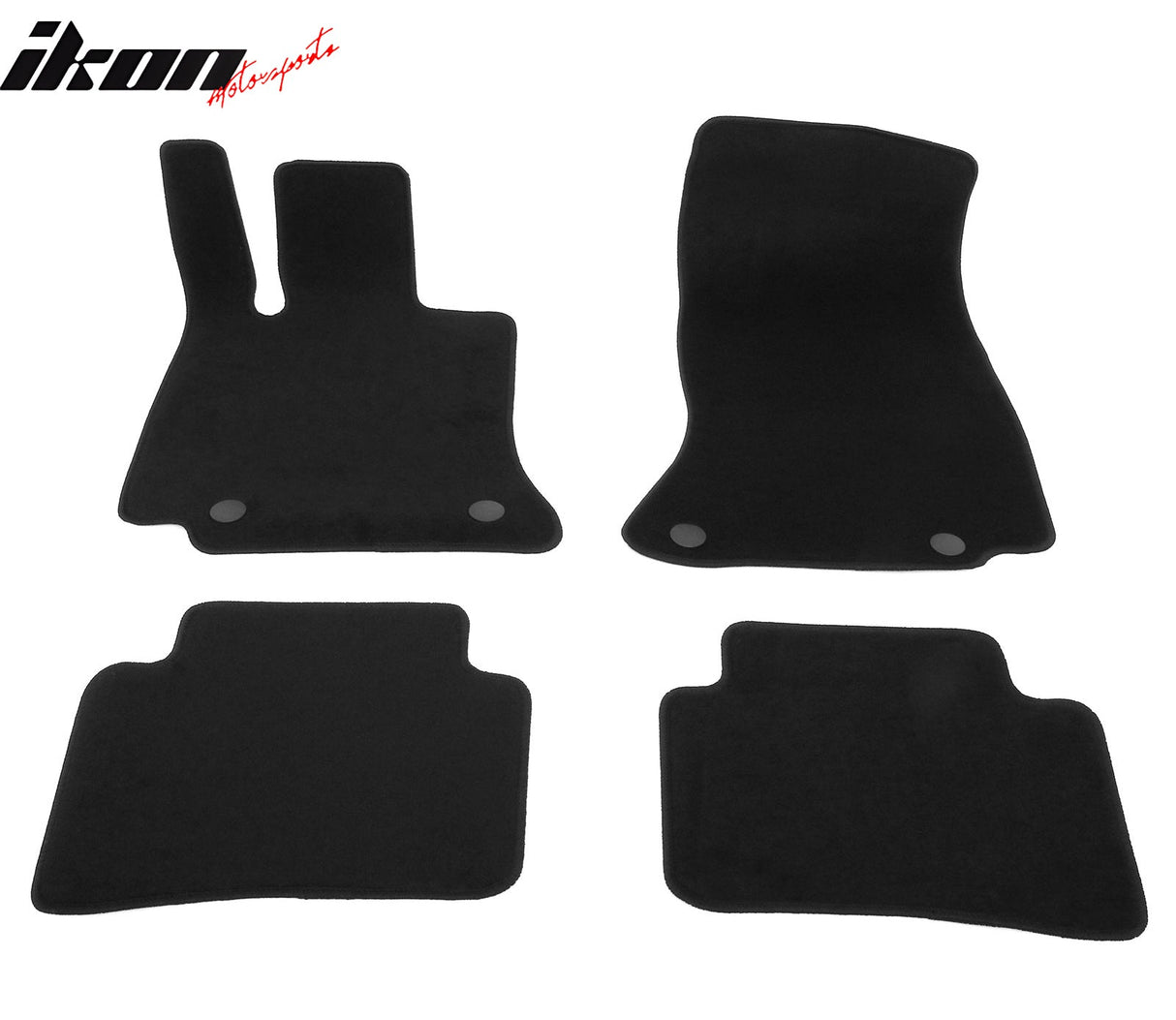 2022-2025 Mercedes-Benz C-Class W206 Sedan Black Floor Mats Nylon