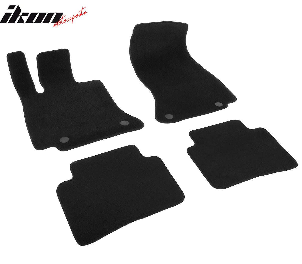 2022-2025 Mercedes-Benz C-Class W206 Sedan Black Floor Mats Nylon