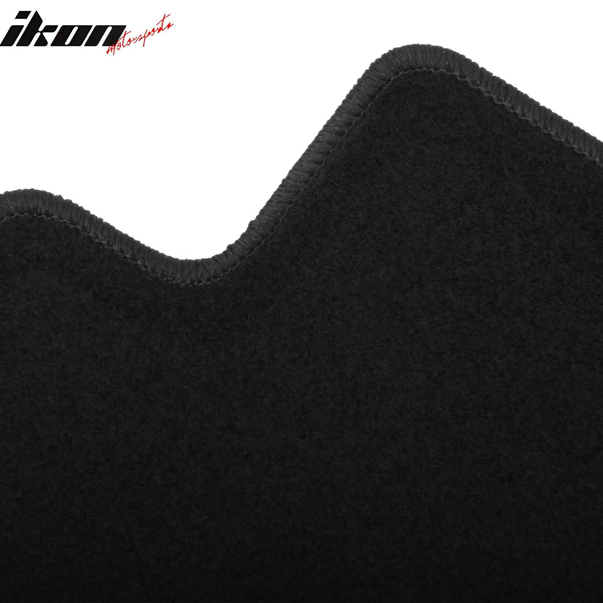 2024-2025 Hyundai Kona Gas Black Front Rear Floor Mats Nylon 4PCS