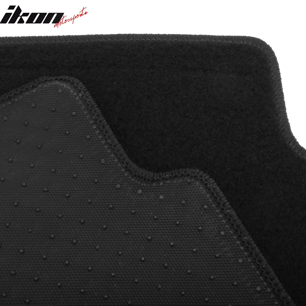2024-2025 Hyundai Kona Gas Black Front Rear Floor Mats Nylon 4PCS