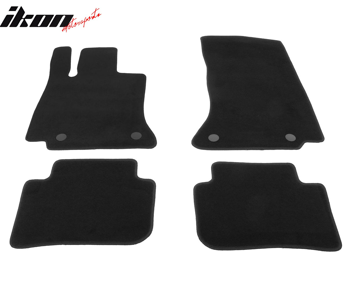 2024-2025 Benz CLE300 CLE450 CLE53 AMG Coupe Black Floor Mats Nylon