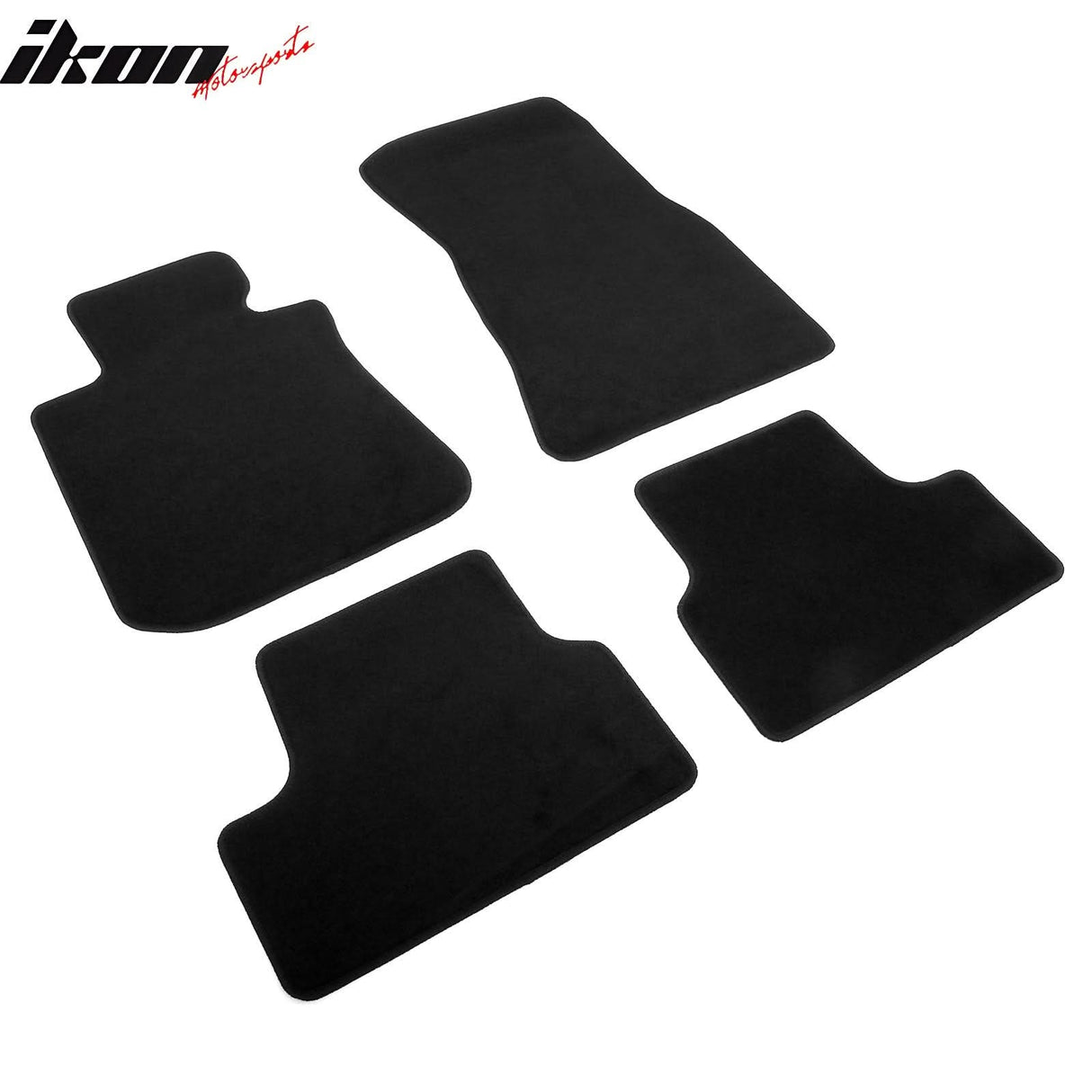 2022-2025 BMW i4 G26 OE Black Front Rear Floor Mats Carpets Nylon 4PCS