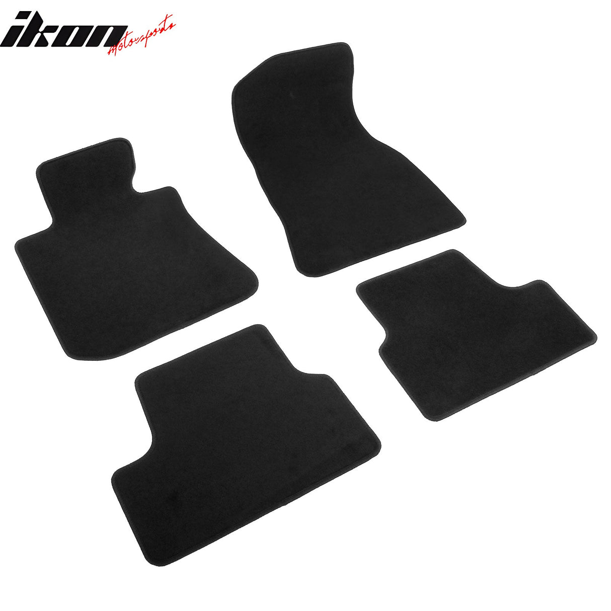 2022-2025 BMW i4 G26 OE Black Front Rear Floor Mats Carpets Nylon 4PCS