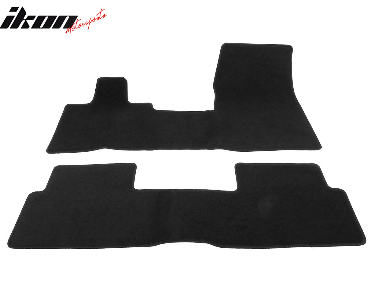2014-2021 BMW i3 i3s OE Black Front Rear Floor Mats Carpets Nylon 2PCS
