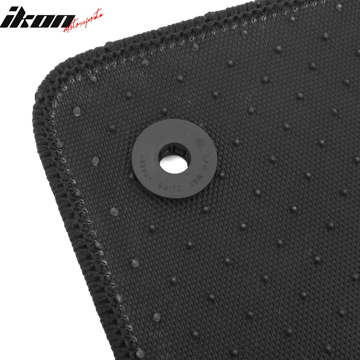 2019-2025 Volvo S60 / V60 / V60 Cross Country Black Floor Mats Nylon