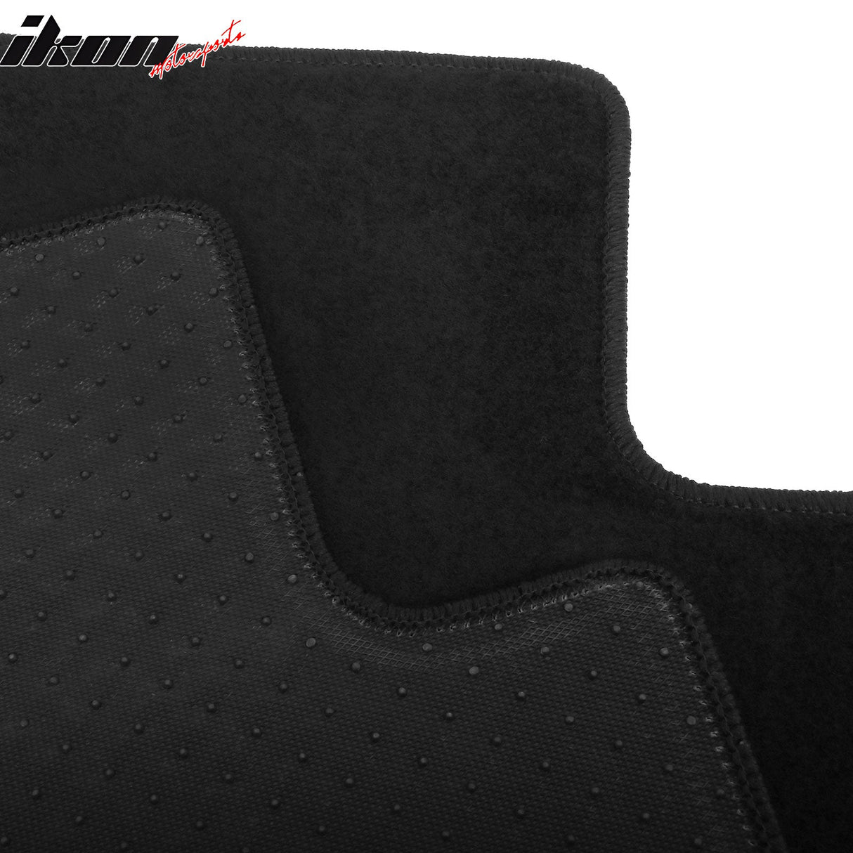 2016-2025 Volvo XC90 PHEV & MHEV Black Floor Mats Nylon 4PCS