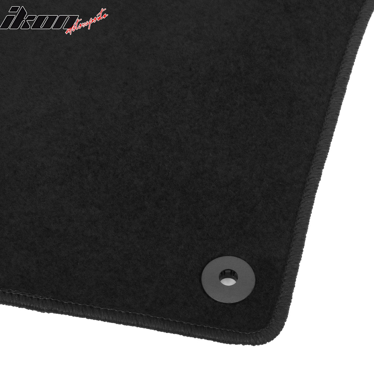 2016-2025 Volvo XC90 PHEV & MHEV Black Floor Mats Nylon 4PCS