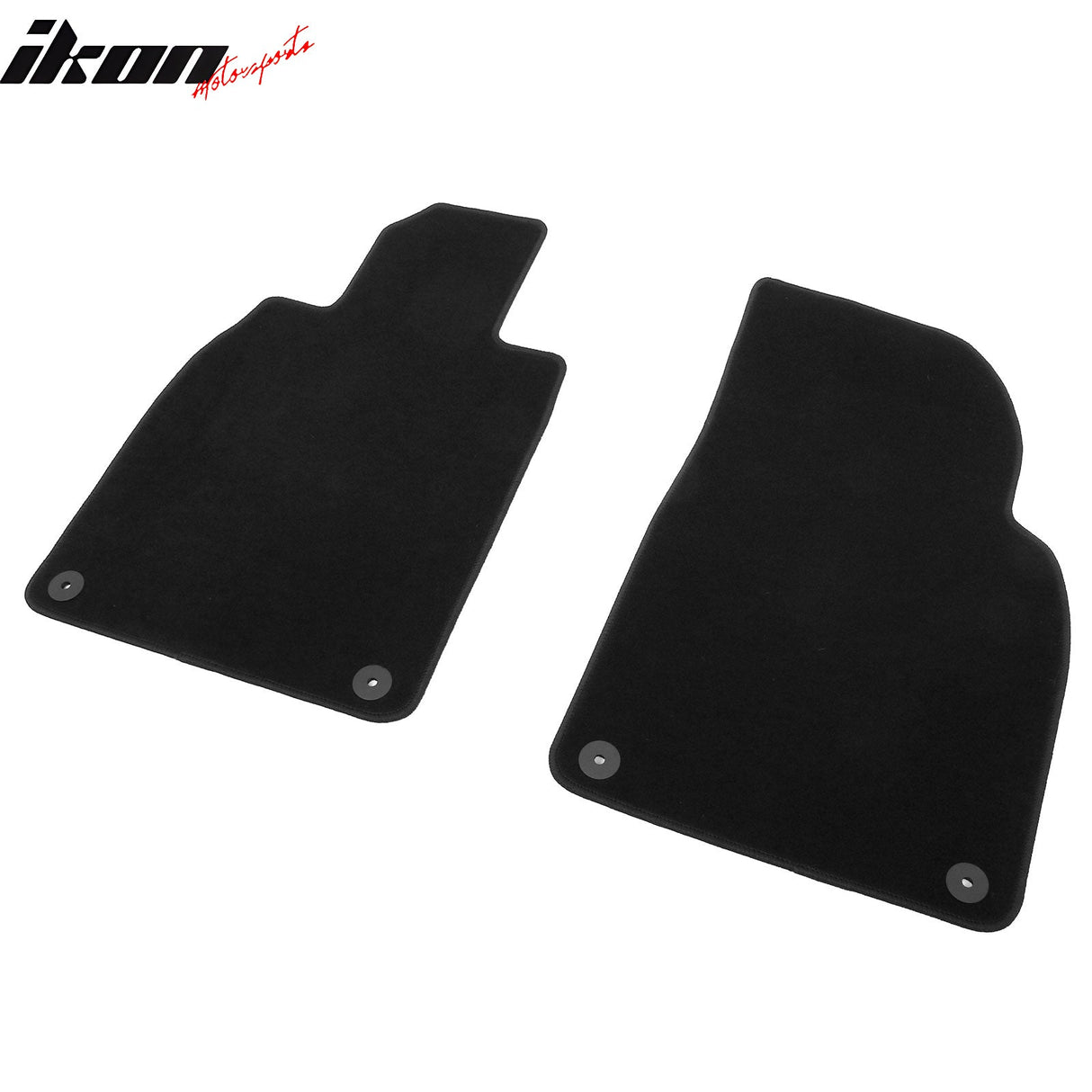 2013-2024 Porsche 718 Cayman & Boxster Black Floor Mats Nylon 2PCS