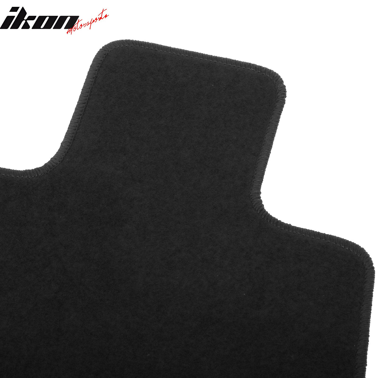 2018-2025 Alfa Romeo Stelvio Black Front Rear Floor Mats Nylon 4PCS